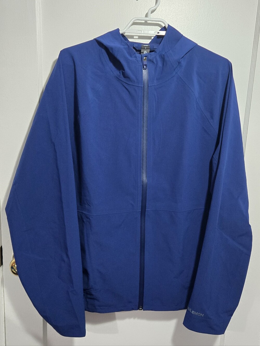 Lululemon Men's Stretch Glyde Waterproof Jacket Blue Size L